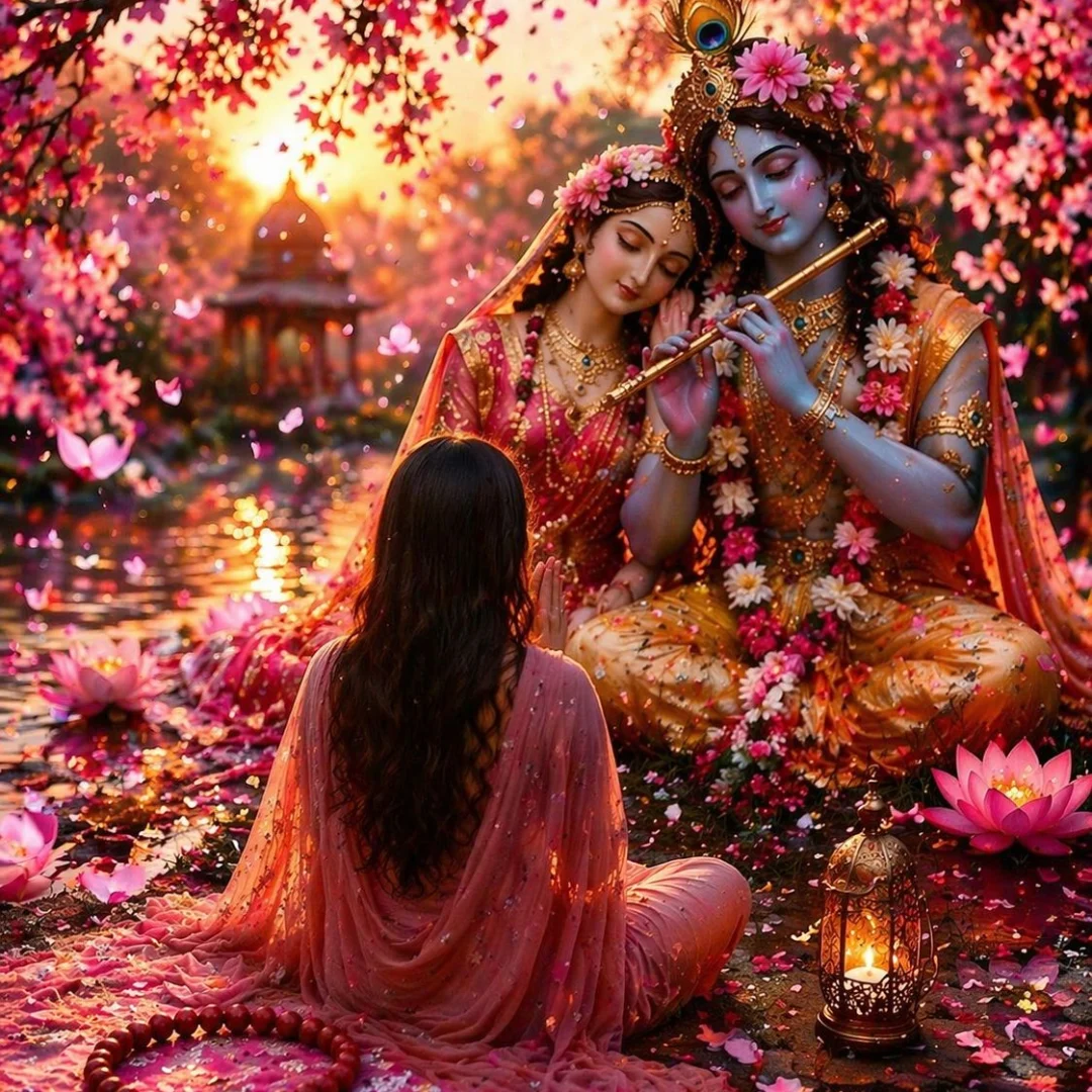 राधा नाम जाप के अद्भुत लाभ —